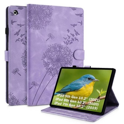 Tablet Cover for ipad 9th Generation, Dandelion Design with Kickstand for App...