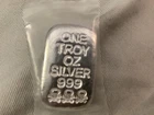 ☠️**Skull & Crossbones**☠️ 1oz .999 Fine Silver Poured Bullion Bar ECC&C, Inc.