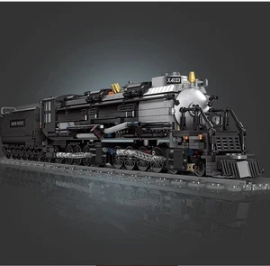 Building Blocks Steam Locomotive Railway Technical Train 1608 pcs 78 cm Long
