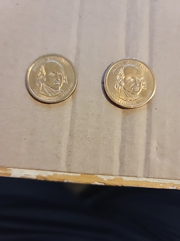 Presidential Dollar, 2007D And 2007P James Madison, Presidents A.U. Lot Of 2