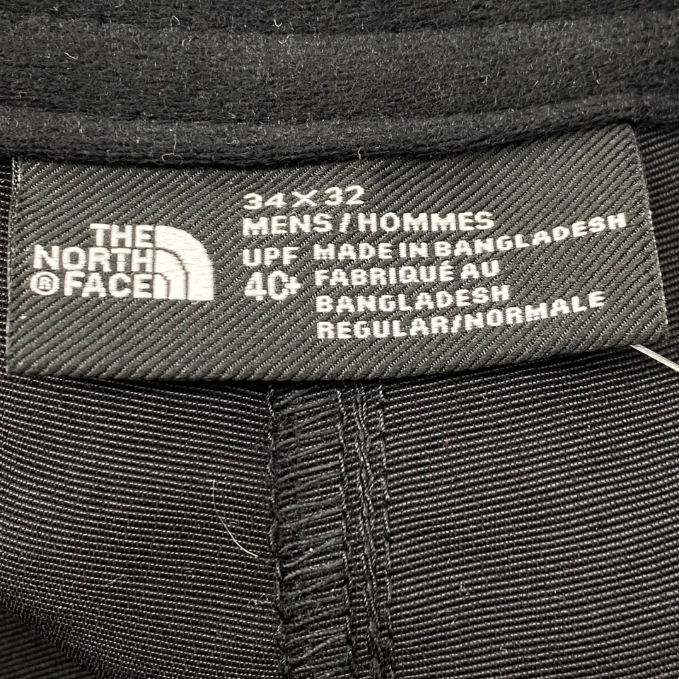 Pantalones Convertibles The North Face Para Hombres 34x32 Negros Permament Trail Calce Ajustado NUEVO Foto 4 de 4