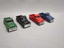 Ho Scale Lot Of 4 Ford F-100 Pick-up Trucks Unbranded  Lot 25 