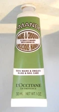 L'Occitane En Provence AMANDE Delicious Hands & Nail Care Cream 1oz 30ml