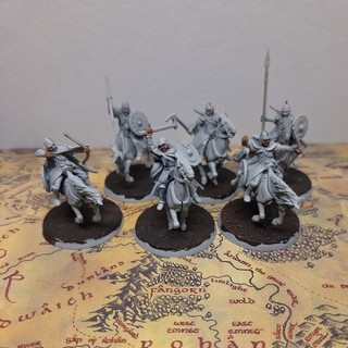 Middle Earth Strategy Battle Game Riders of Rohan x6 #002