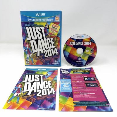 Just Dance 2014 Nintendo Wii U 2013 Complete CIB Refurbished Tested