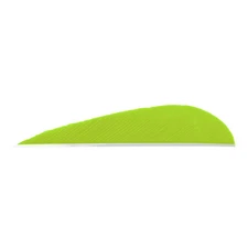 🎯 Trueflight Parabolic Feathers Chartreuse 3 in. LW 100 pk.