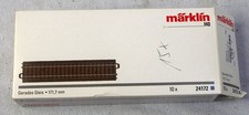 17 x Märklin C-Gleis, gerade, Nr. 24172, R. 171,7,