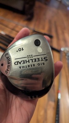 Callaway Big Bertha Steelhead III Driver 10 Degree Stiff Flex