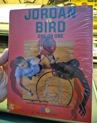 JORDAN VS BIRD ONE ONE SEALED GAME X COMMODORE 64 128 FLOPPY DISK C64