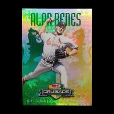 1997 Donruss Crusade Alan Benes /250 Cardinals