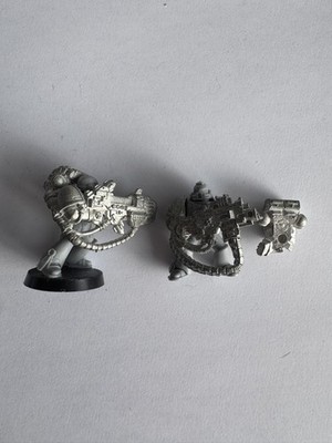 Warhammer 40k Vintage Metall Space Marine Devastators X 2