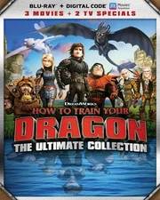 How to Train Your Dragon Ultimate Collection Blu-ray Jay Baruchel NEW