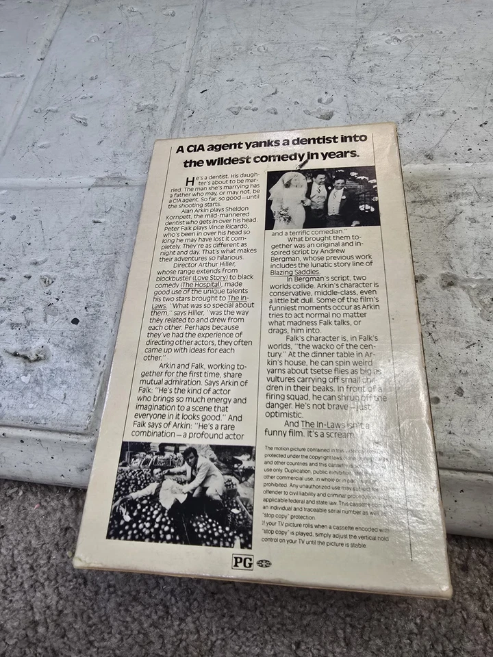 WCI Home Video VHS The In-Laws Vintage Big Box 1979 - Image 3 of 4