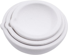 3 PCS Ceramic Quartz Crucibles for Melting Metal Kit, Crucibles Crucibles Meltin