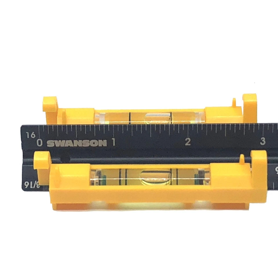 Swanson Tool Co LLP002 2-Pack Yellow Levels, Includes one 2-ring pitch vial a... - Image 3 of 4