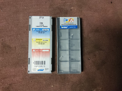 ISCAR GFF 2N New Carbide Inserts 6002510 Grade IC354 10pcs CUTOFF INSERTS