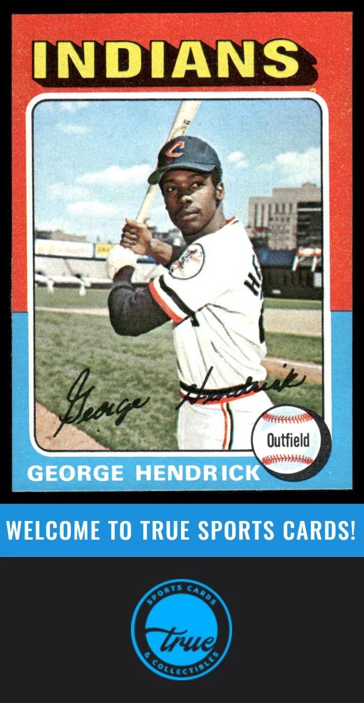 1975 Topps Mini #109 George Hendrick
