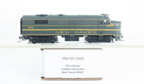 HO Proto 2000 FA-2 Custom New Haven Diesellok #0401 | Zustand: Used