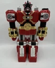 Power Rangers Zeo Deluxe Red Battlezord Megazord Bandai 1996 Vintage Working