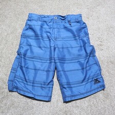 ZeroXposur Blue Swim Trunks Swim Shorts Lined Mesh Kids Size XL Extra Large