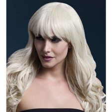 Fever Isabelle Wig Adult Blonde Soft Curl Fringe Costume Accessory