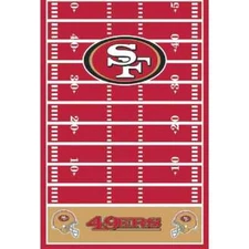 San Francisco 49ers NFL Pro Football Sports Party Decoration Plastic Tablecover