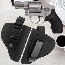 Tactical OWB Revolver Holster Fits .22 .38 .357 J Frame Snub Nose 2" Revolvers