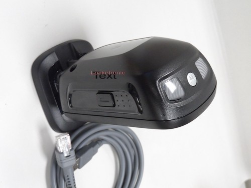Zebra Motorola Symbol scanner vivavoce codici a barre DS9208 -SR nero con cavo USB - Foto 3 di 8