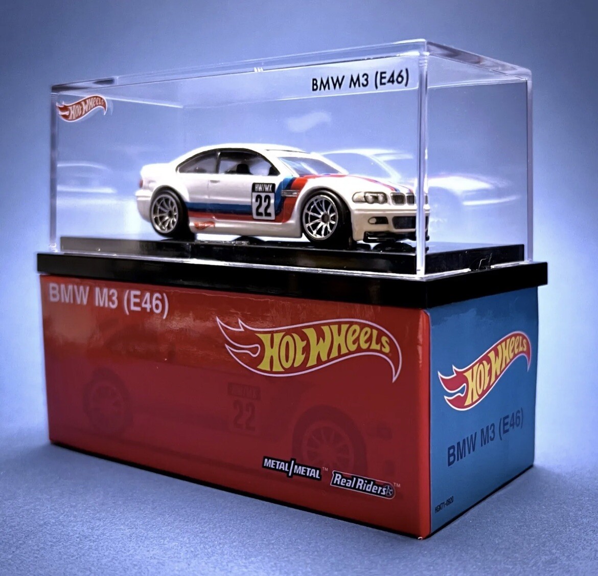 Hot Wheels RLC Salon Mexico 2022 Convention BMW M3 E46.