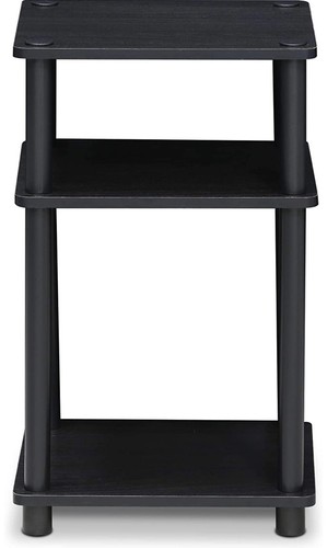3-Tier End Table 1-Pack Americano/Black, Corner Table, Coffee Table - Picture 3 of 5