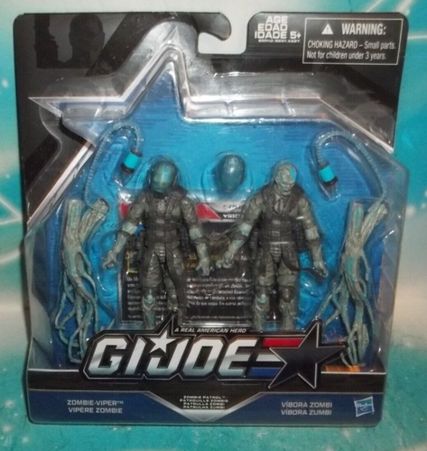 G I GI JOE 50TH ANNIVERSARY ZOMBIE VIPER & ZOMBIE VIPER 2-PACK FIGURE