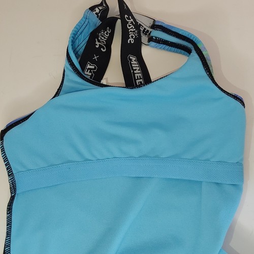 Girls Minecraft Justice Bathing Suit Size XS (5/6) w/ Shark , Gold Fish &Axolotl - Picture 8 of 10