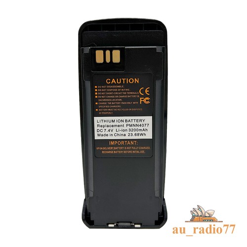 PMNN4066 Li-ion Battery for XPR6550 XPR6350 DP3600 DP3400 DP3401 Portable Radios - Imagen 4 de 5