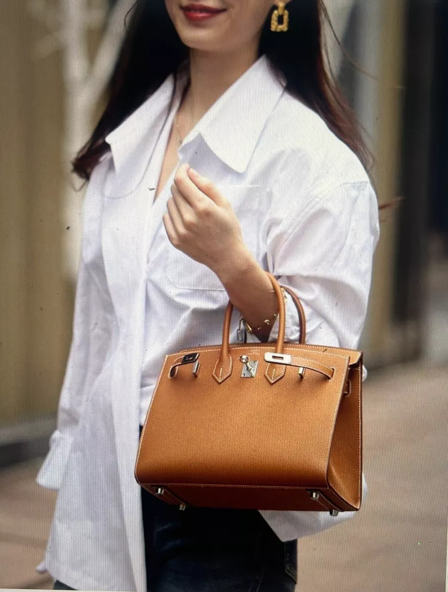 Hermes Birkin Sellier Bag 30 Etoupe Epsom Palladium Hardware