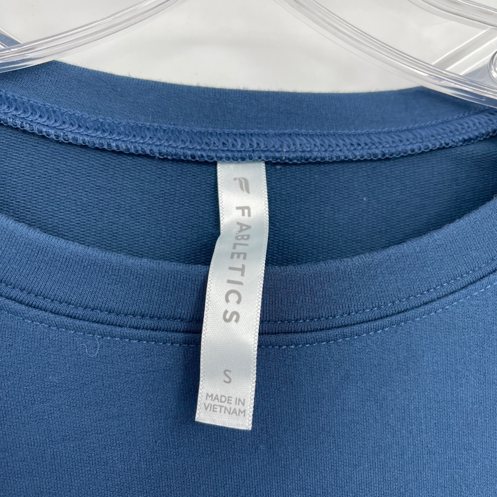 FABLETICS Long Sleeve Performance Top Blue Stretc… - image 4