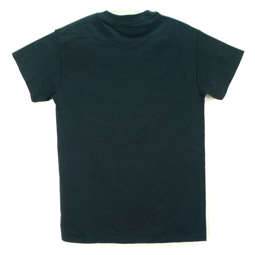 Camiseta Halloween Blanca Esqueleto Negra Talla S Horizon NY Algodón - Imagen 2 de 4
