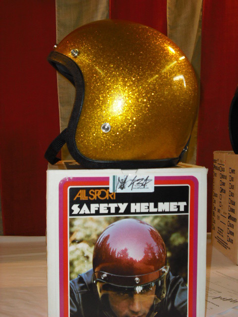 1970s helmet Buco Gold Harley Honda Kawasaki chopper Suzuki Small