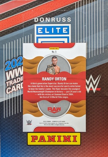 Panini Donruss Elite WWE 2023 - Elige tus tarjetas - Inserta tarjetas - Casi nuevo - Imagen 13 de 27