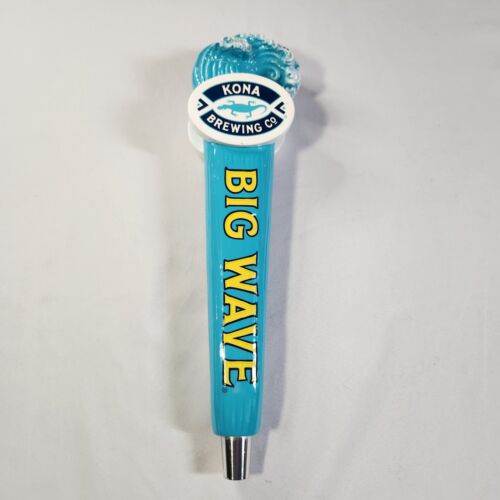 Kona Brewing Big Wave Golden Ale Beer Tap Handle Knob Keg Bar Top Free Shipping - Picture 7 of 9