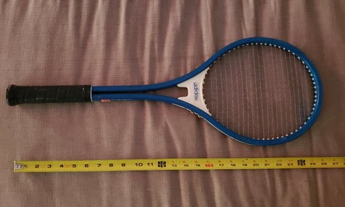 VTG ADIDAS Tennis Racquet 4-5/8 Medium AUSTRIA Made ADISTAR Fiberglass EUC - Picture 6 of 11