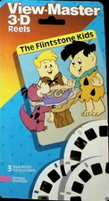 The Flintstone Kids 3d View-Master 3 Reel Packet SEALED