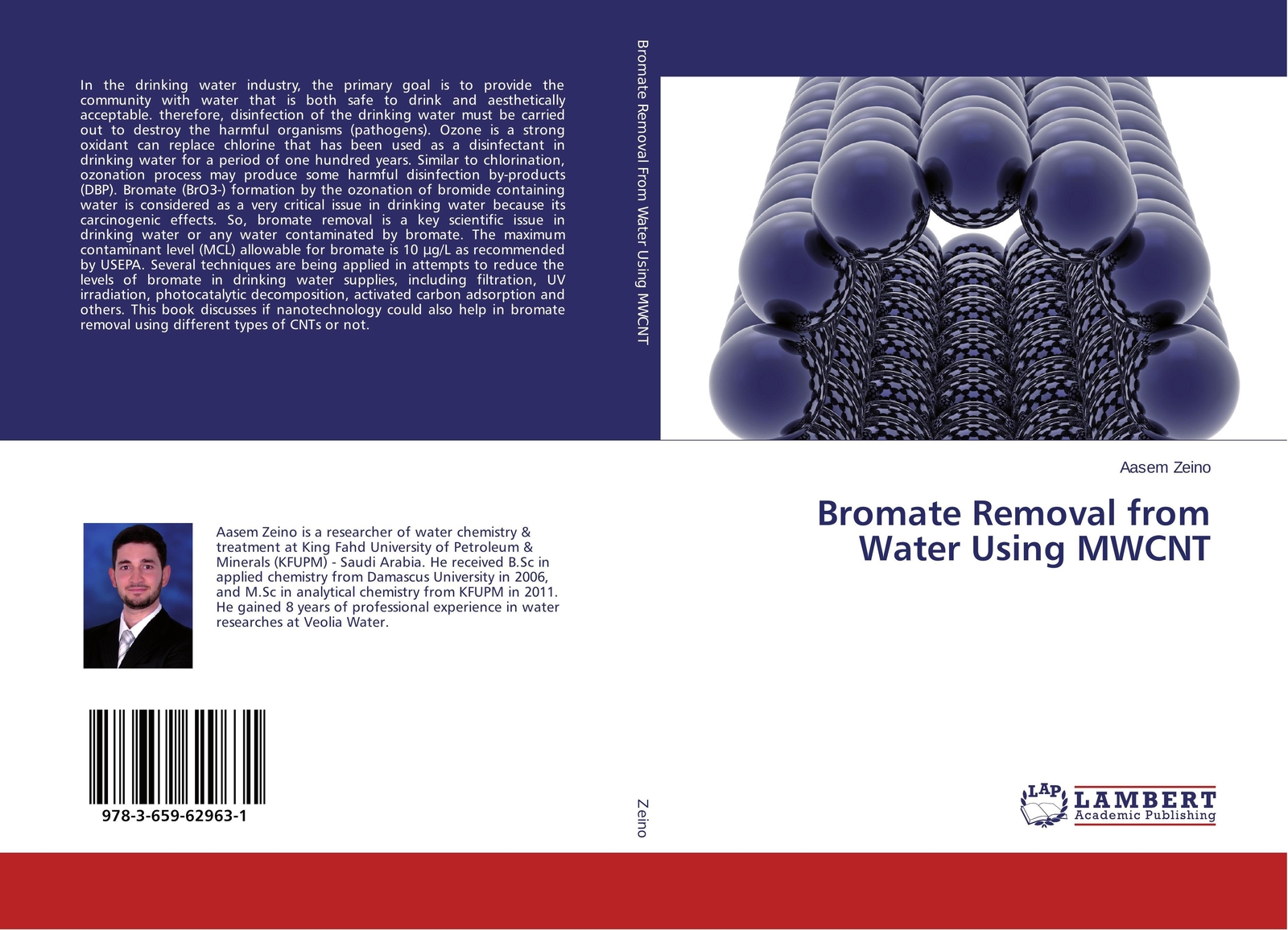 Thumbnail - Aasem Zeino | Bromate Removal From Water Using Mwcnt | Taschenbuch |