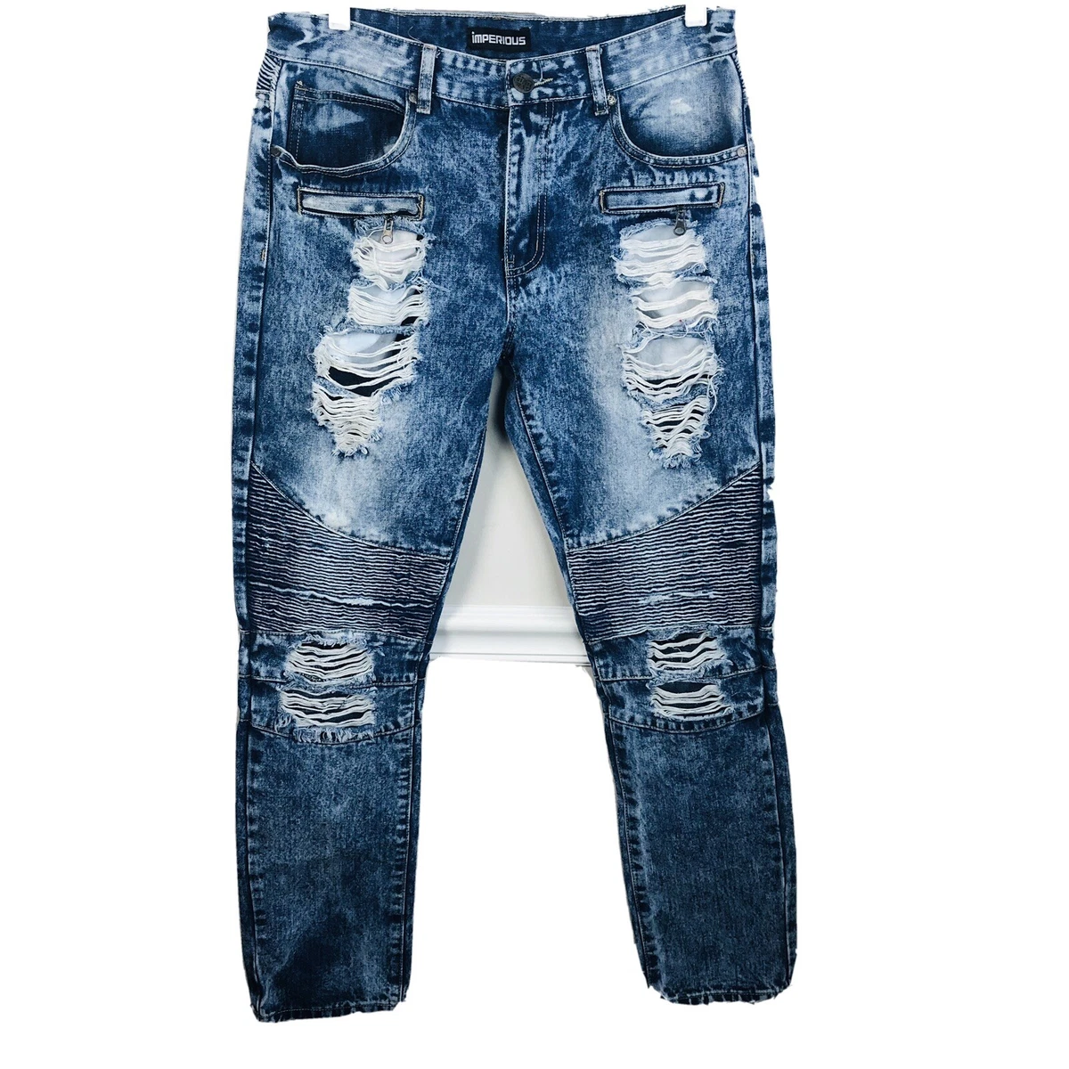 Imperious sales biker jeans