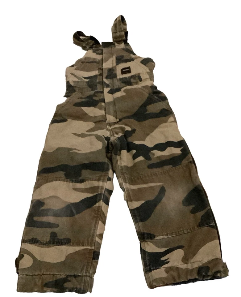 Настенный жесткий износ система выращивания детей нагрудник общий размер маленький коричневый камуфляж изолированный - Изображение 2 из 4