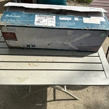 Patriot Lighting 56” Industrial Indoor White Ceiling Fan 355-1792