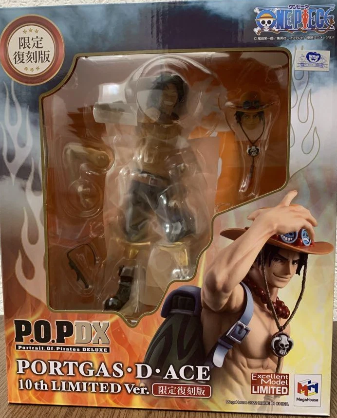 Excelente Estatua One Piece Modelo P.O.P NEO-DX Portgas D. Ace 10ª Versión Limitada Foto 3 de 3