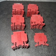 LOT OF 26 NEW ALLEN BRADLEY 1492-HMI CONTACT BLOCK RED