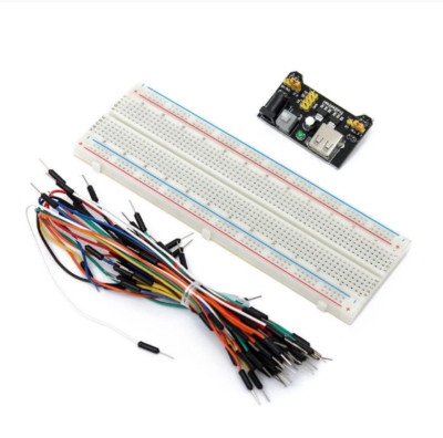 DIY KIT Protoboard Prototype Breadboard MB102 Module + Breadboard + Jumper Cable