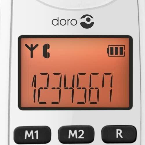 Big Buttons Cordless Phone Answer Machine Landline Telephone Twin Handset NEW UK - Picture 7 of 10