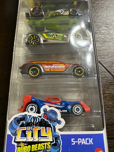 NIB 2020 Hot Wheels Rare Exotics HW Flames City Street Beasts 5 Cars Pk Pick - Picture 10 of 20